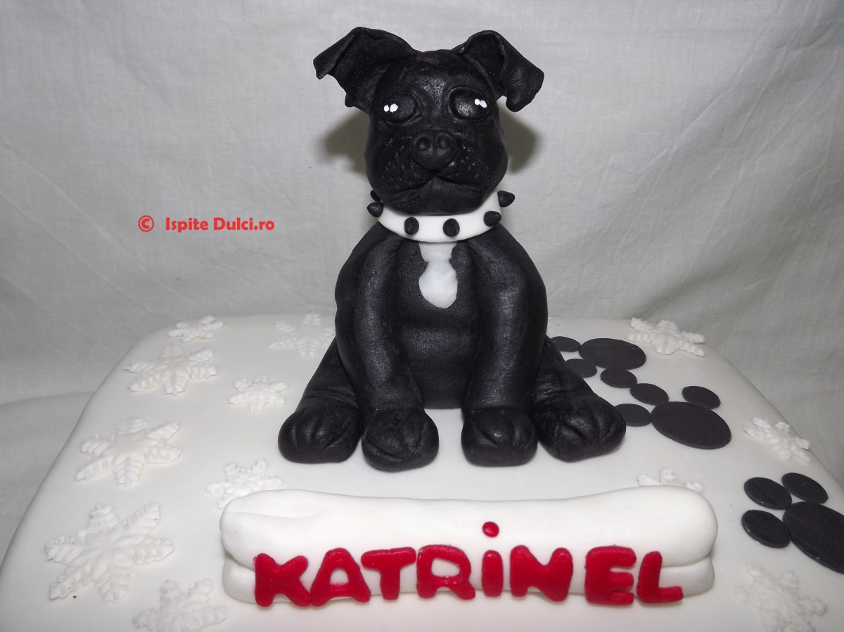 Tort cu buldog pt Katrinel