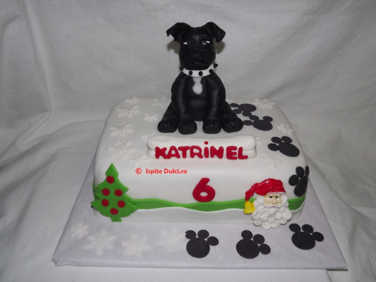 Tort cu buldog pt Katrinel