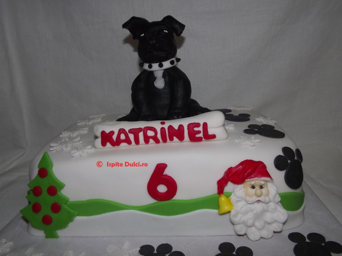Tort cu buldog pt Katrinel