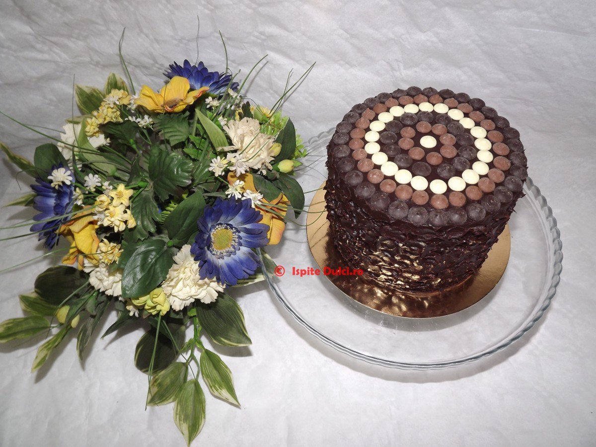 Mud cake(blat umed) cu crema de branza