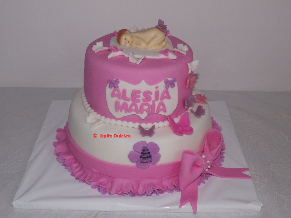 Tort de botez pentru Alesia