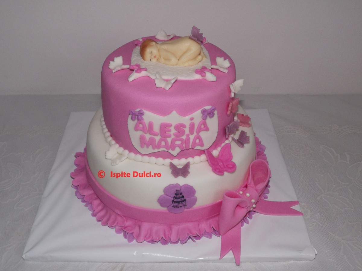 Tort de botez pentru Alesia