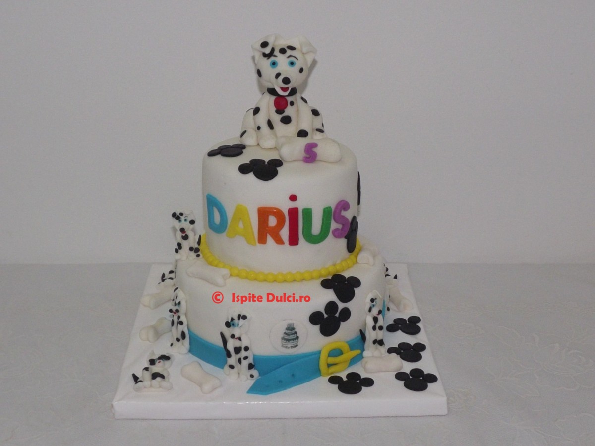 Tort cu dalmatian pentru Darius