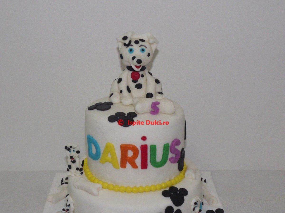 Tort cu dalmatian pentru Darius