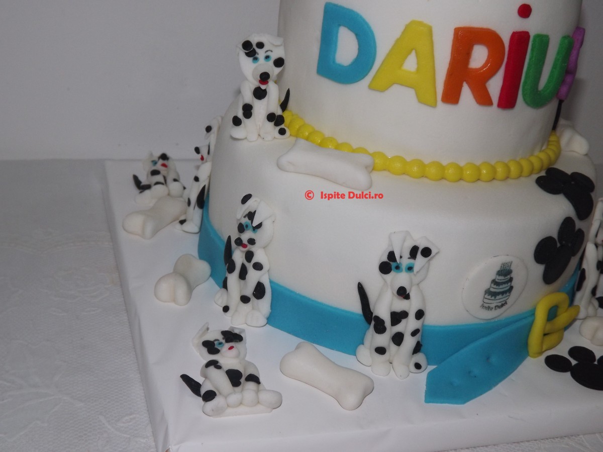 Tort cu dalmatian pentru Darius