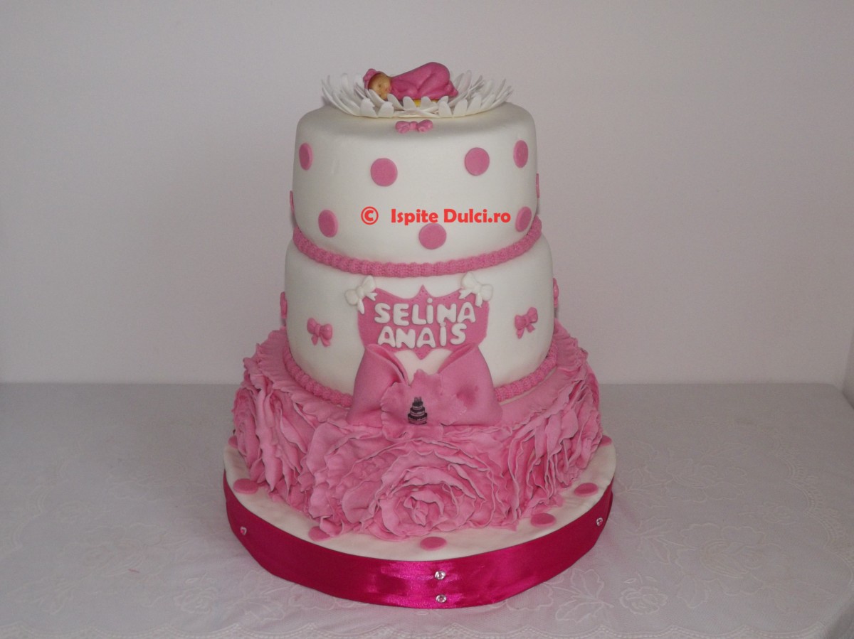 Tort de botez pentru Selina Anais