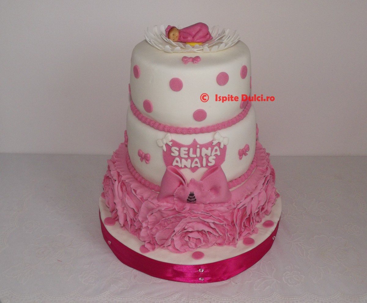 Tort de botez pentru Selina Anais
