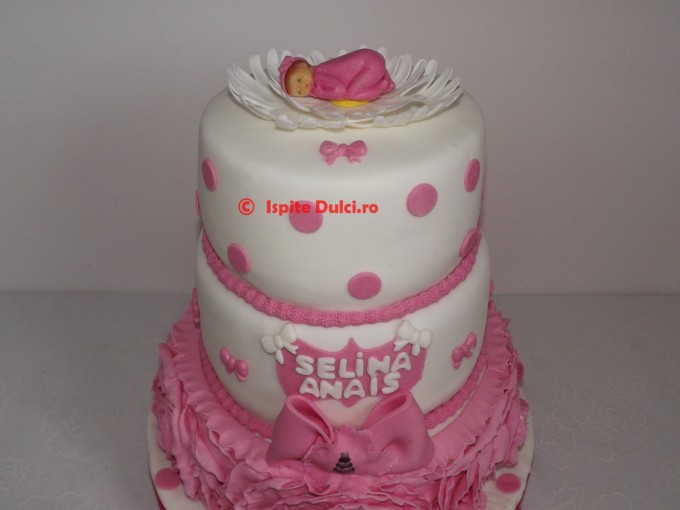 Tort de botez pentru Selina Anais