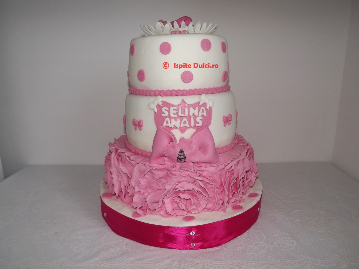Tort de botez pentru Selina Anais