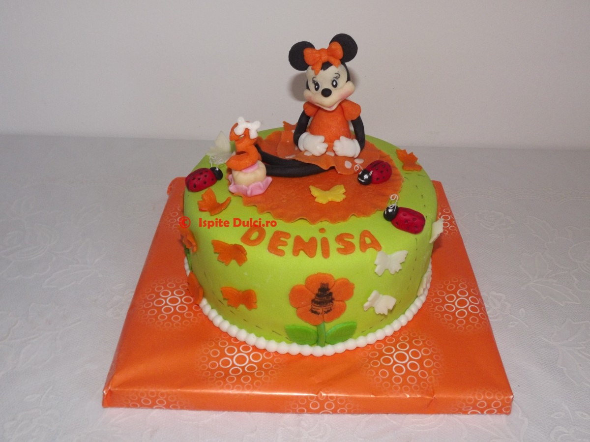 Tort cu Minnie pentru Denisa