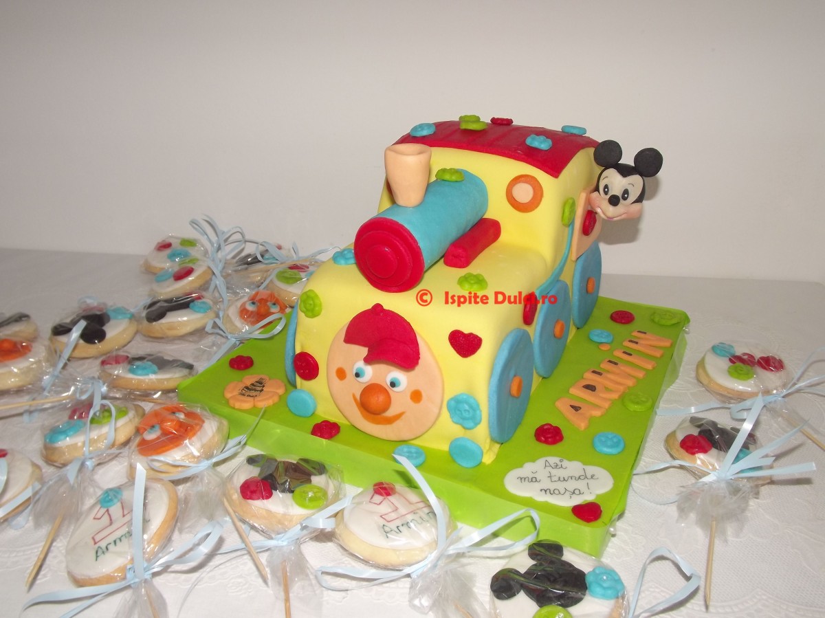 Tort locomotiva vesela pt Armin