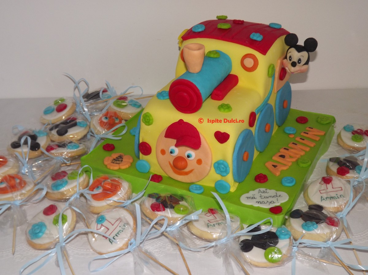 Tort locomotiva vesela pt Armin