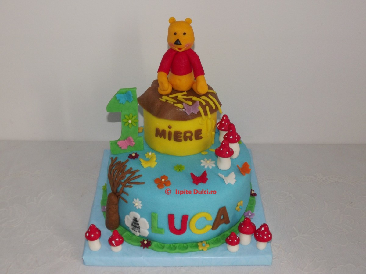 Tort cu Winnie pentru Luca