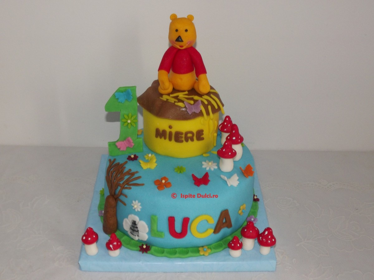 Tort cu Winnie pentru Luca