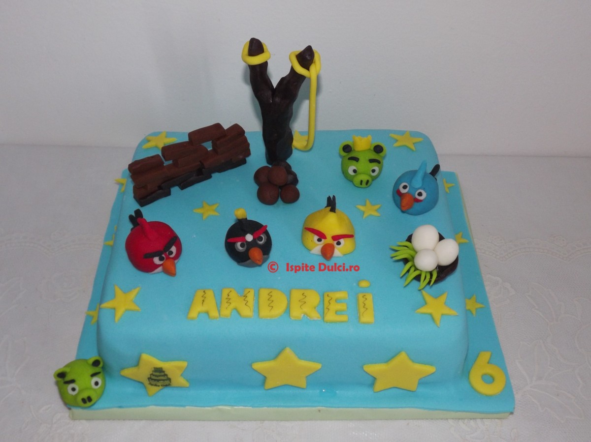 Tort Angry Birds pentru Andrei