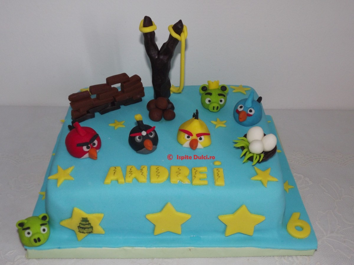 Tort Angry Birds pentru Andrei
