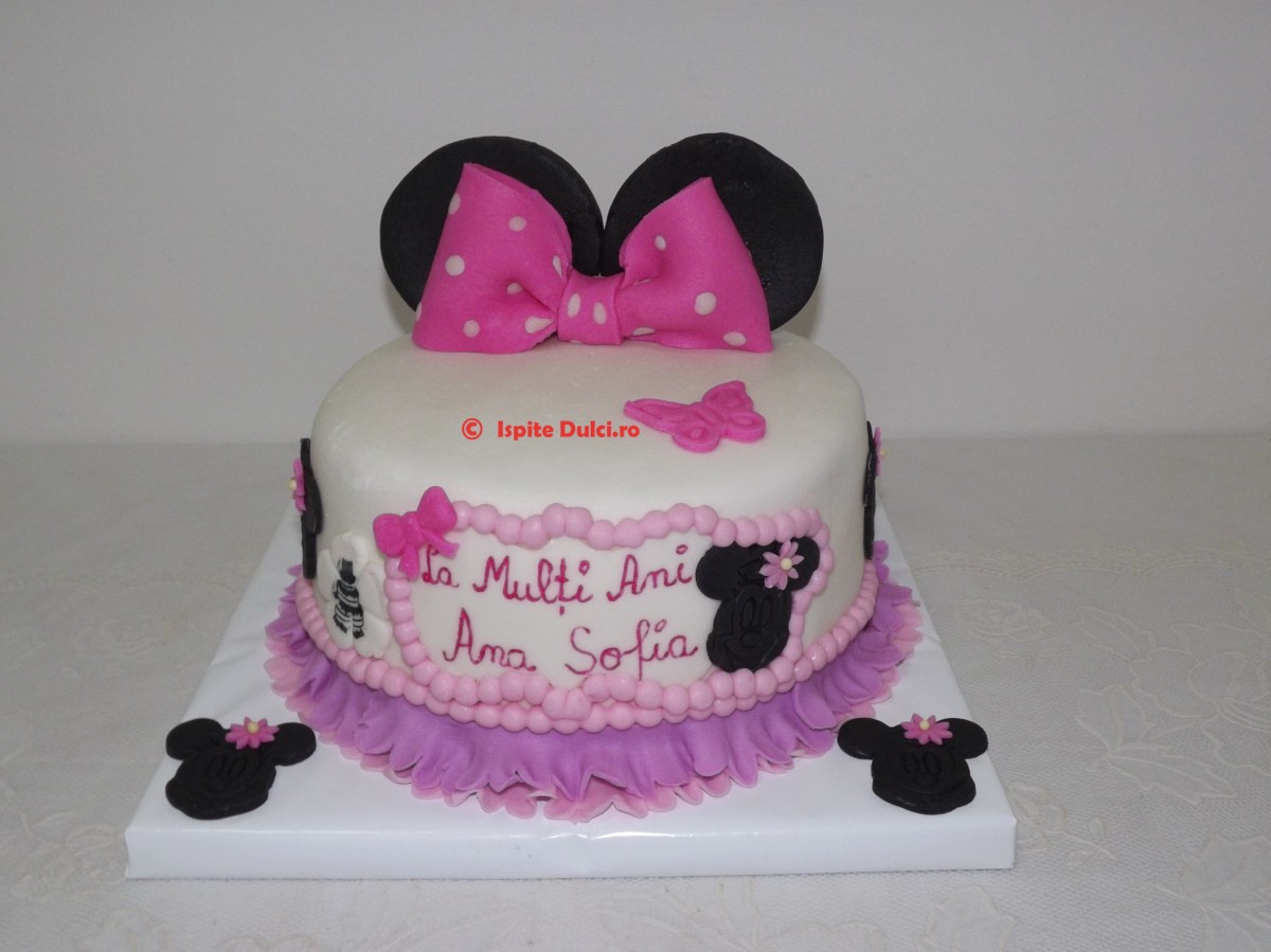Tort Minnie pentru Ana Sophia