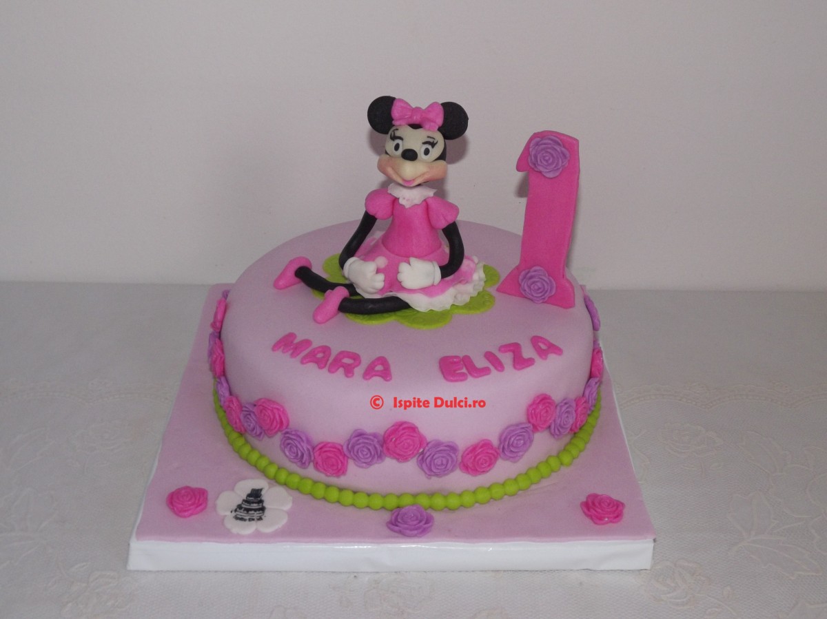 Tort cu Minnie pentru Mara Eliza