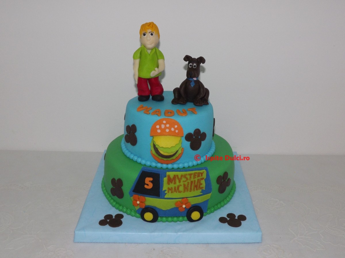 Tort Scooby Doo pentru Vladut