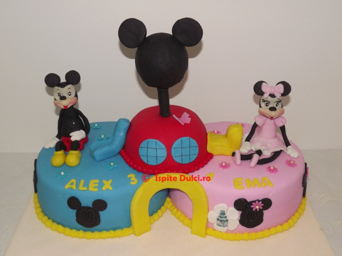Tort Clubul lui Mickey cu figurine
