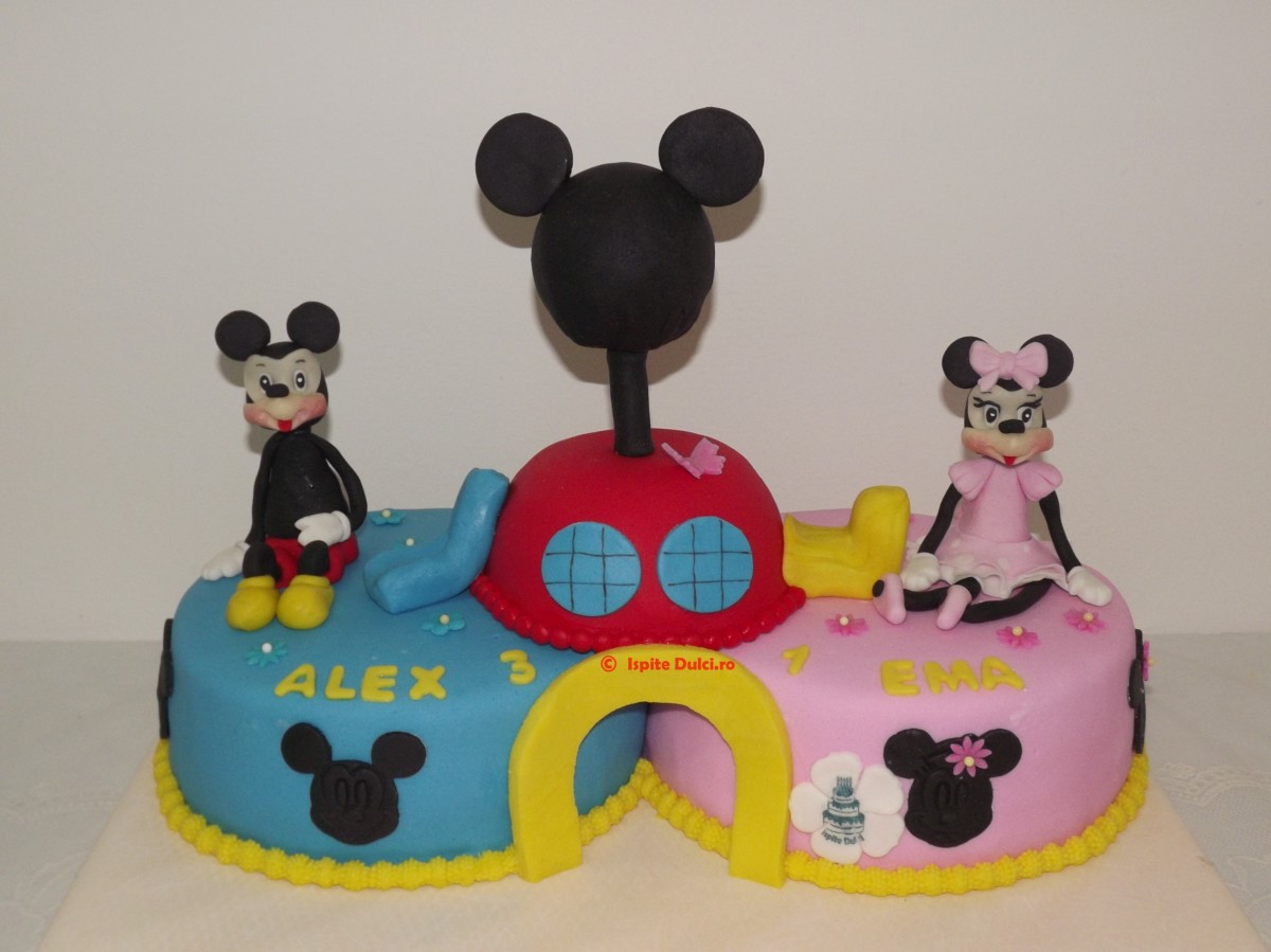Tort Clubul lui Mickey cu figurine