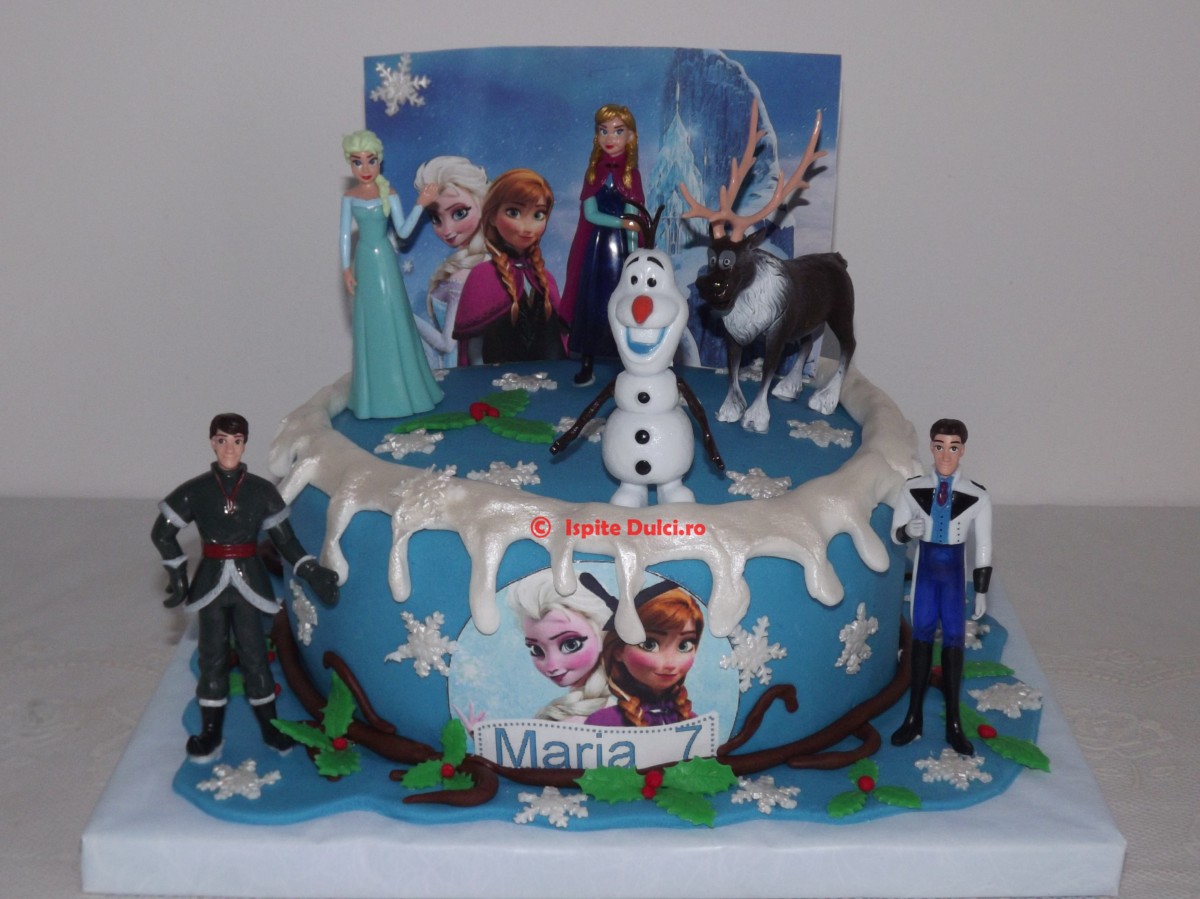 Tort Frozen pentru Maria