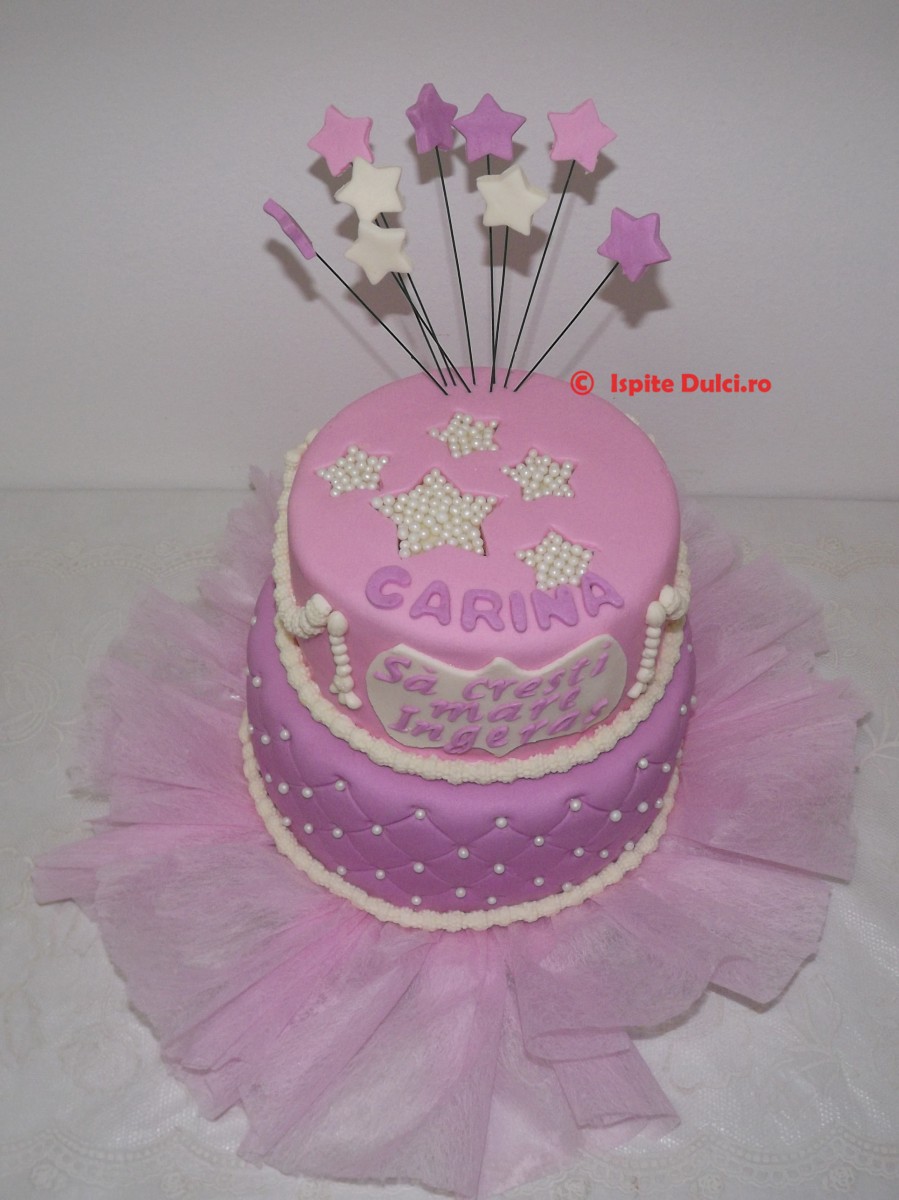 Tort cu tutu pentru Carina