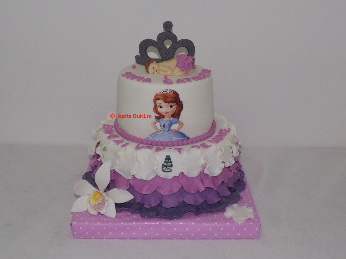 Tort de botez  pt Sophia Cataleya