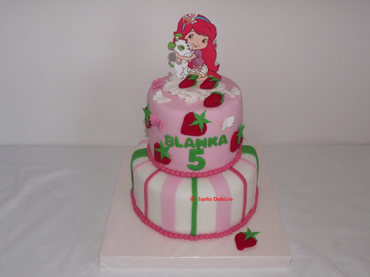 Tort cu capsunica pentru Blanka
