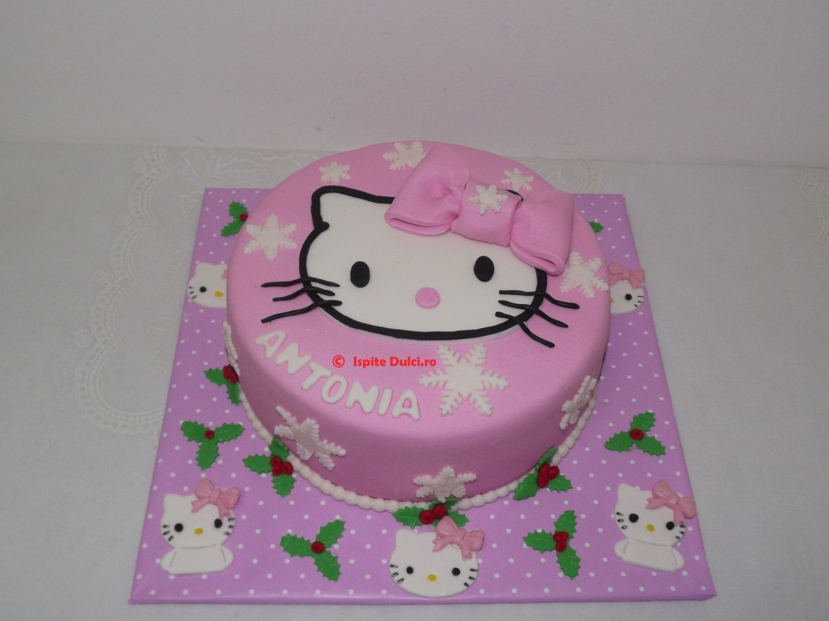 Tort Hello Kitty pentru Antonia