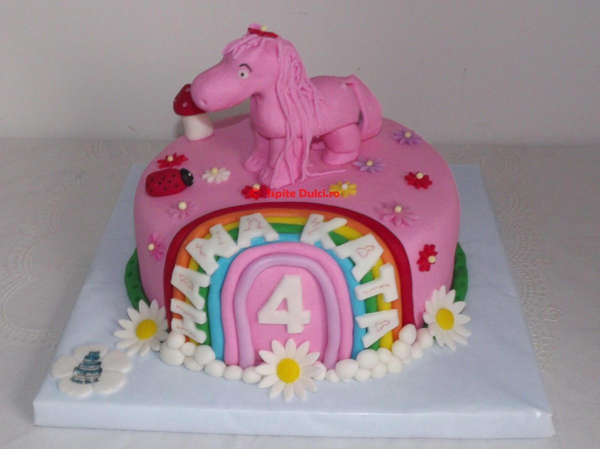 Tort cu ponei pt Hanna