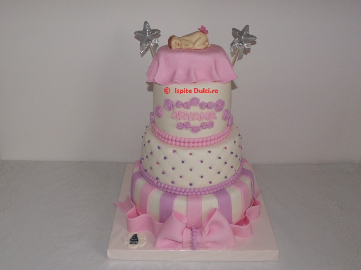 Tort de botez pentru Aryana