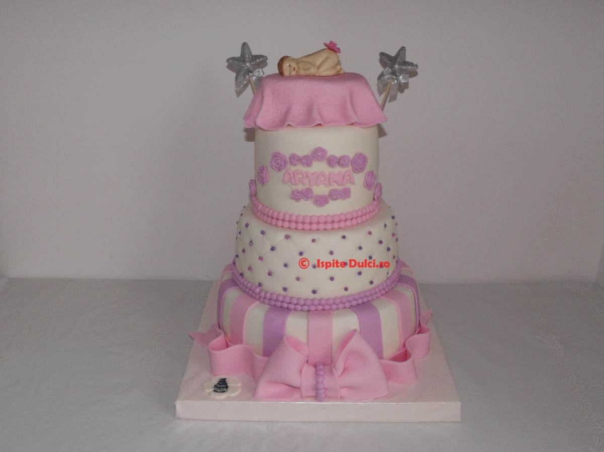 Tort de botez pentru Aryana
