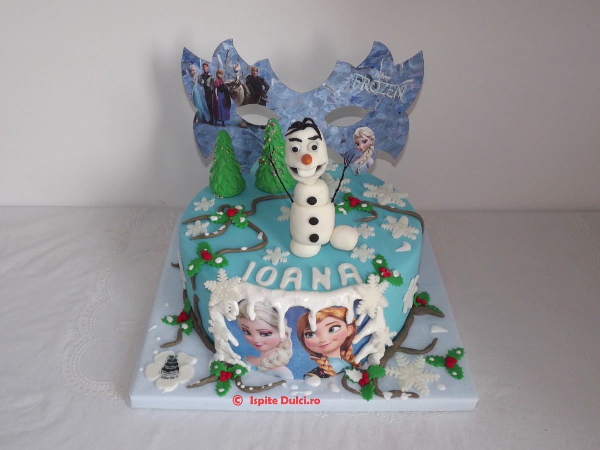 Tort Frozen pentru Ioana