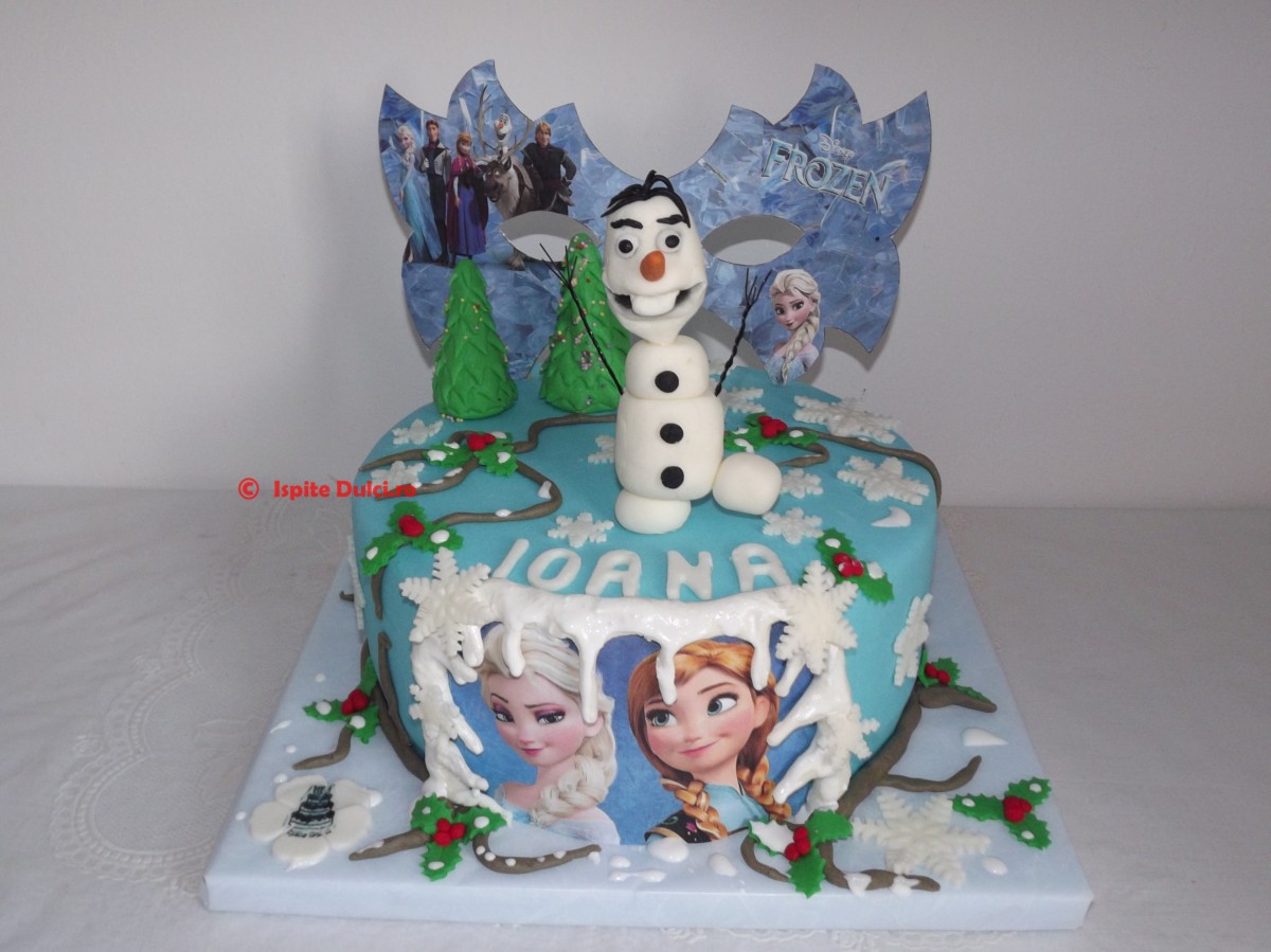 Tort Frozen pentru Ioana