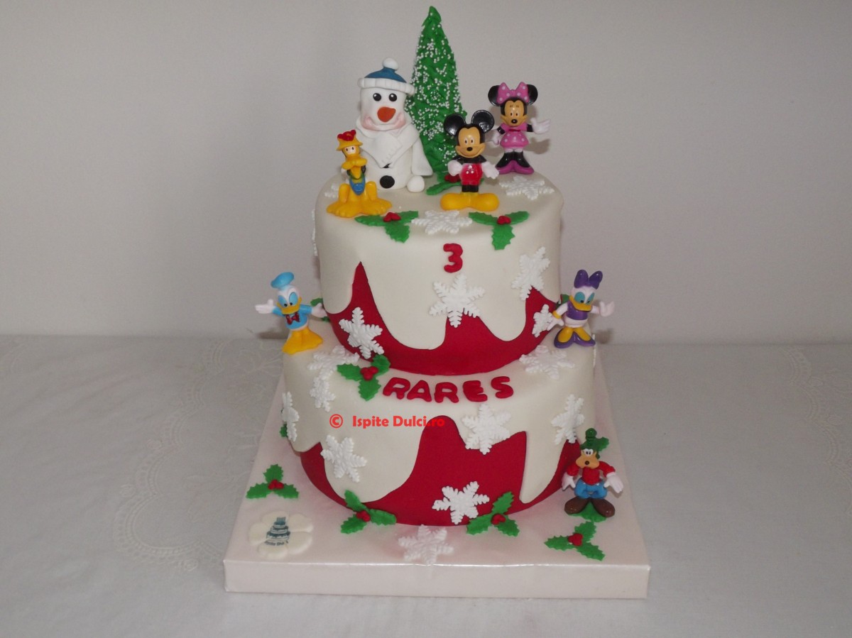 Tort cu Mickey si prietenii pt Rares