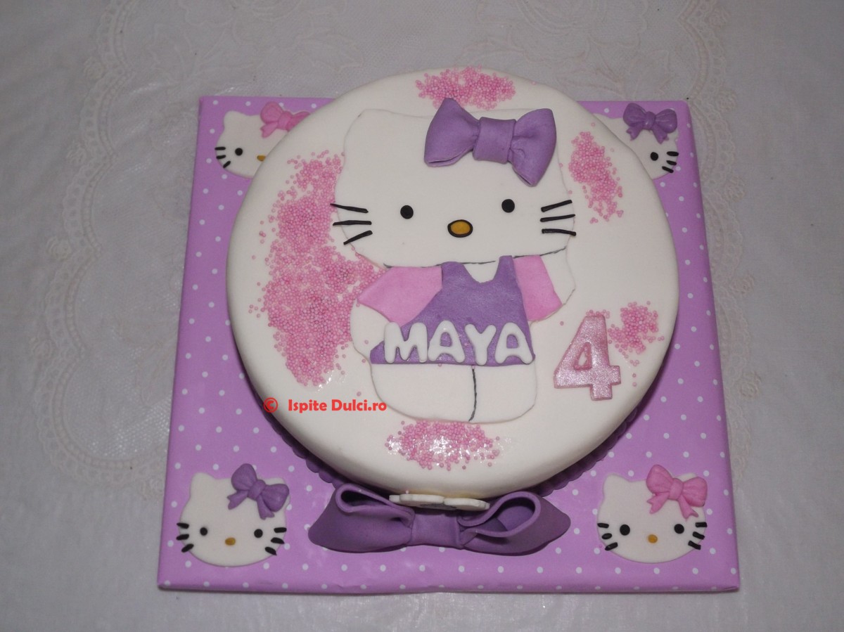 Tort si briose Hello Kitty pt Maya