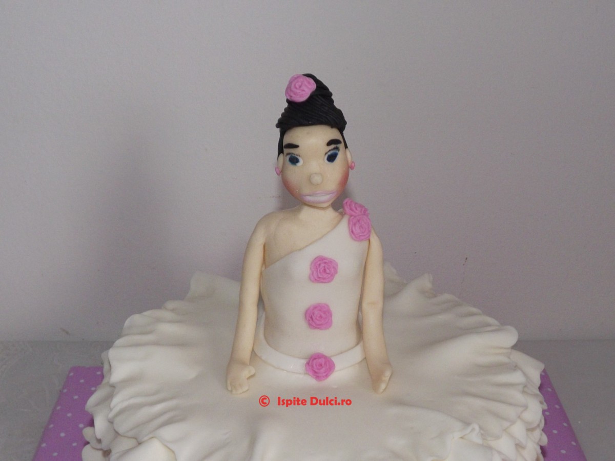 Tort balerina pentru Dorottya