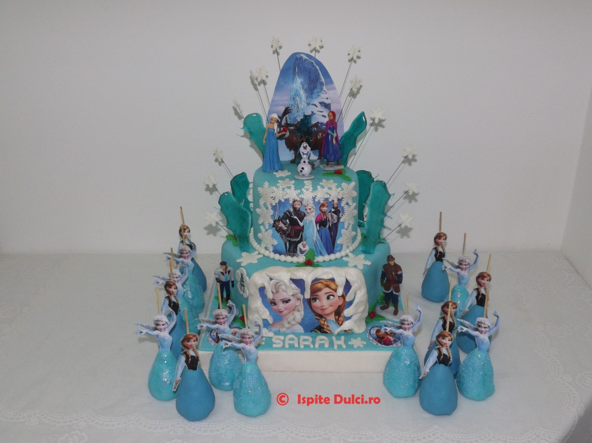 Tort Frozen pentru Sarah