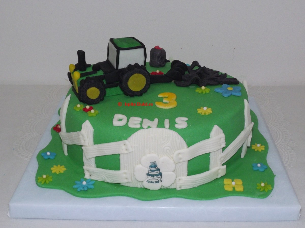 Tort cu tractor pentru Denis