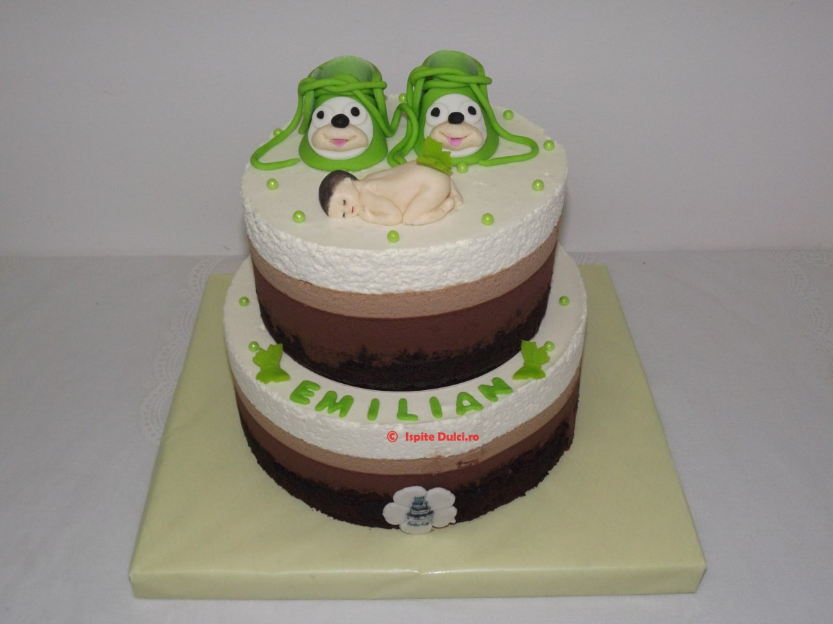 Tort de botez pentru Emilian