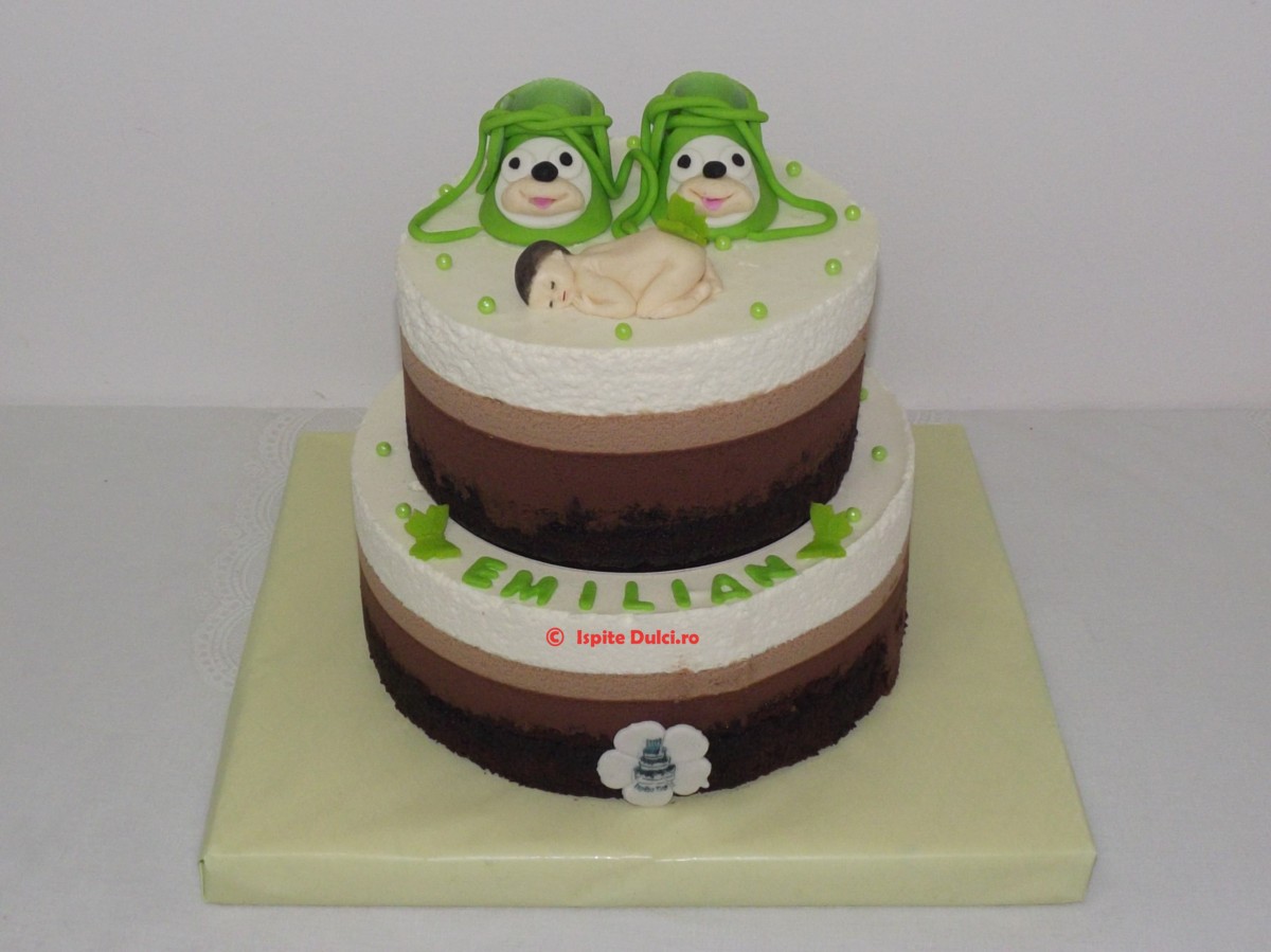 Tort de botez pentru Emilian