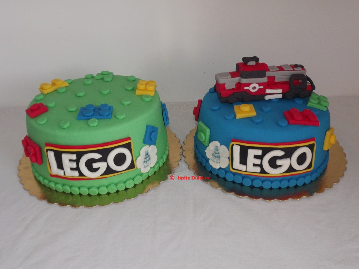 Tort Lego tren