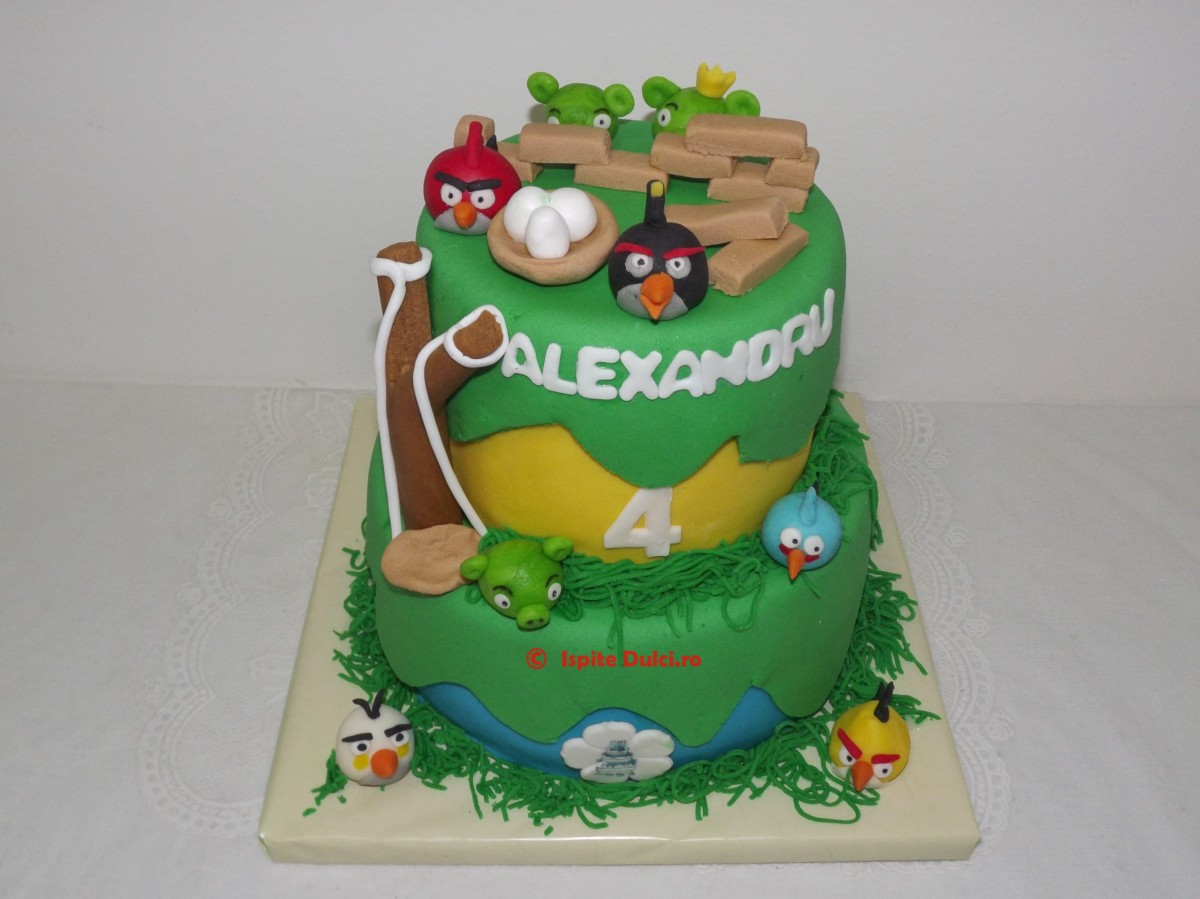 Tort angry birds pentru Alexandru