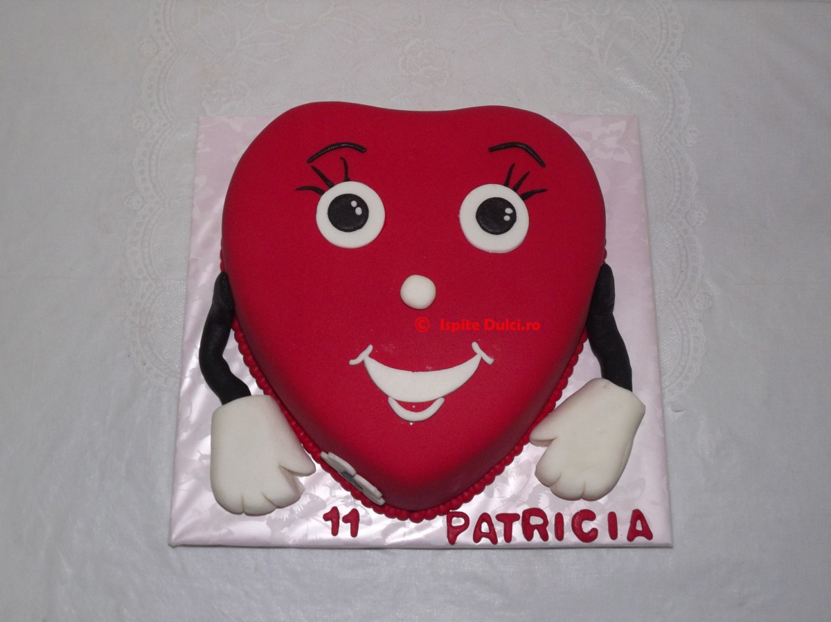 Tort inimioara pentru Patricia