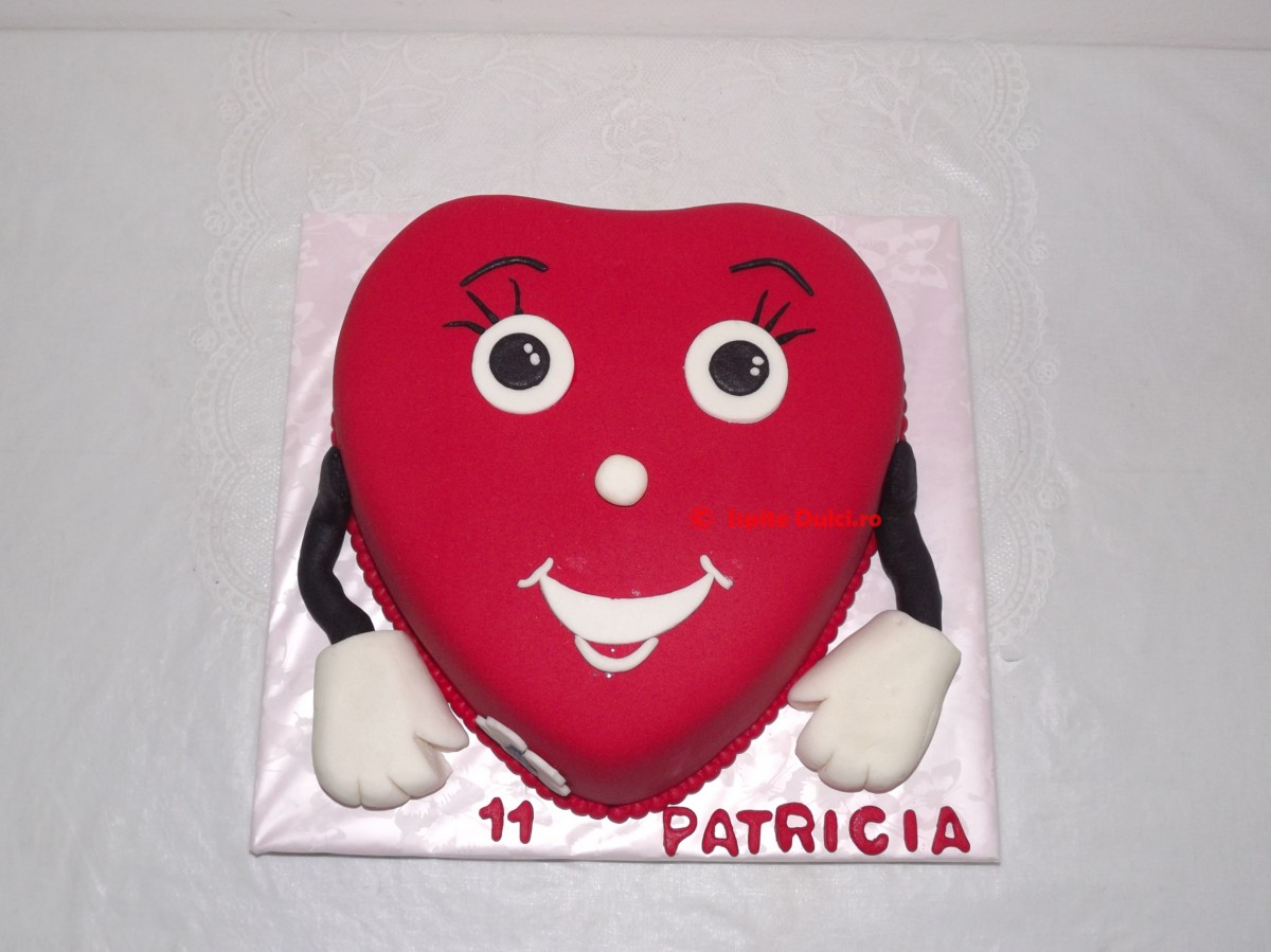 Tort inimioara pentru Patricia