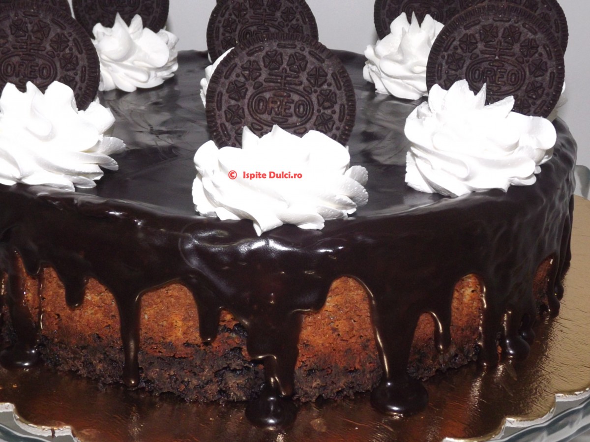 Cheesecake cu Oreo