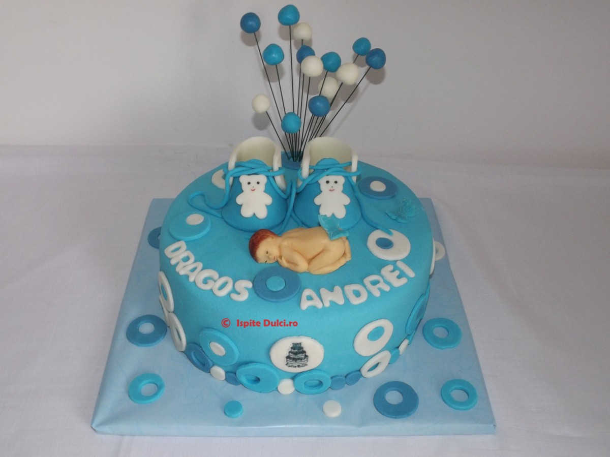 Tort de botez pentru Dragos Andrei