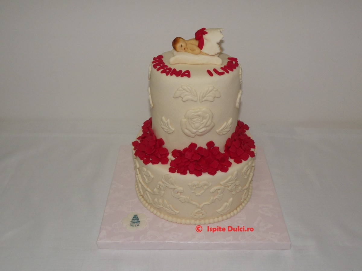 Tort de botez Stefana Ilinca