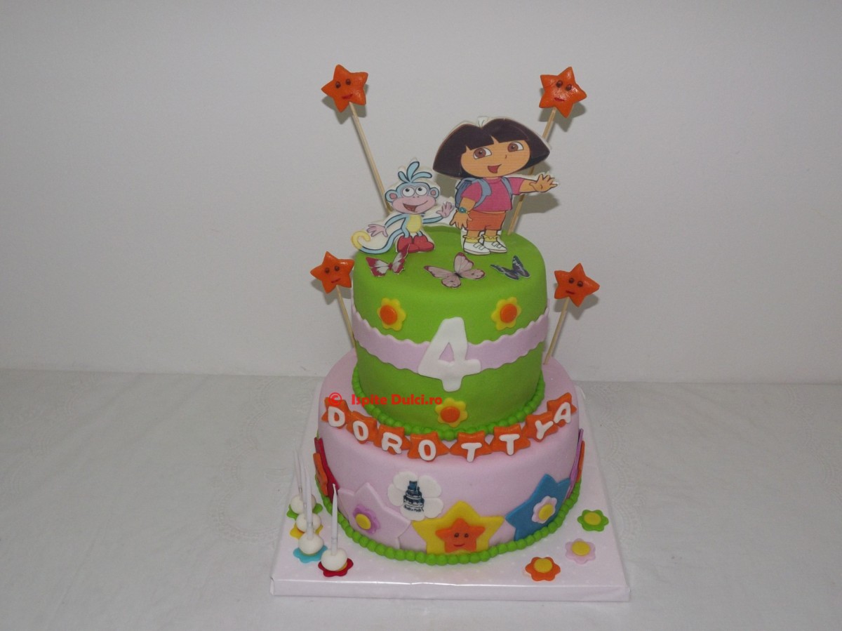 Tort cu Dora pentru Dorottya